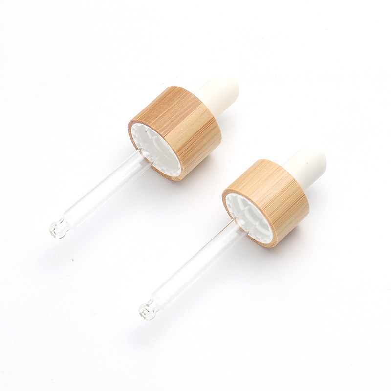 18-410 Bamboo Regular Graduated Glass Dropper