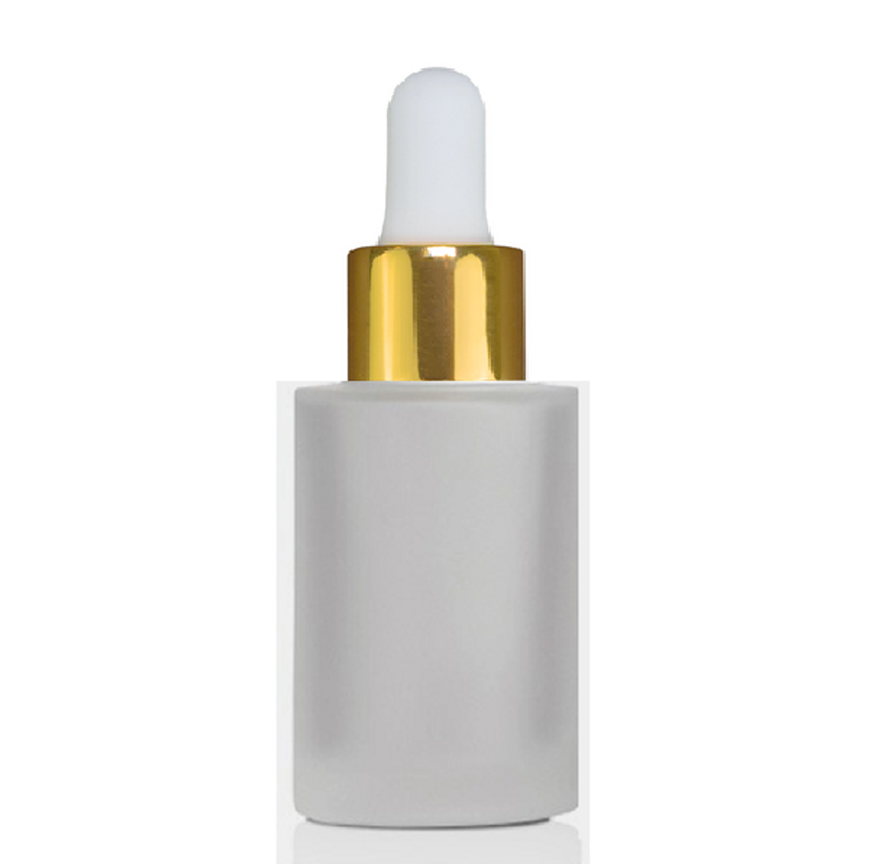 Frosted Cylinder Glass Bottles